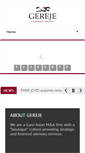 Mobile Screenshot of gerejecorpfinance.com